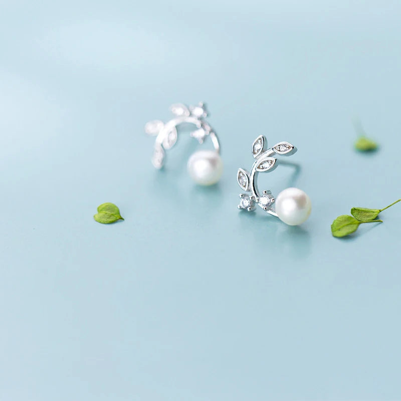 Pendientes de Hojas de Olivo