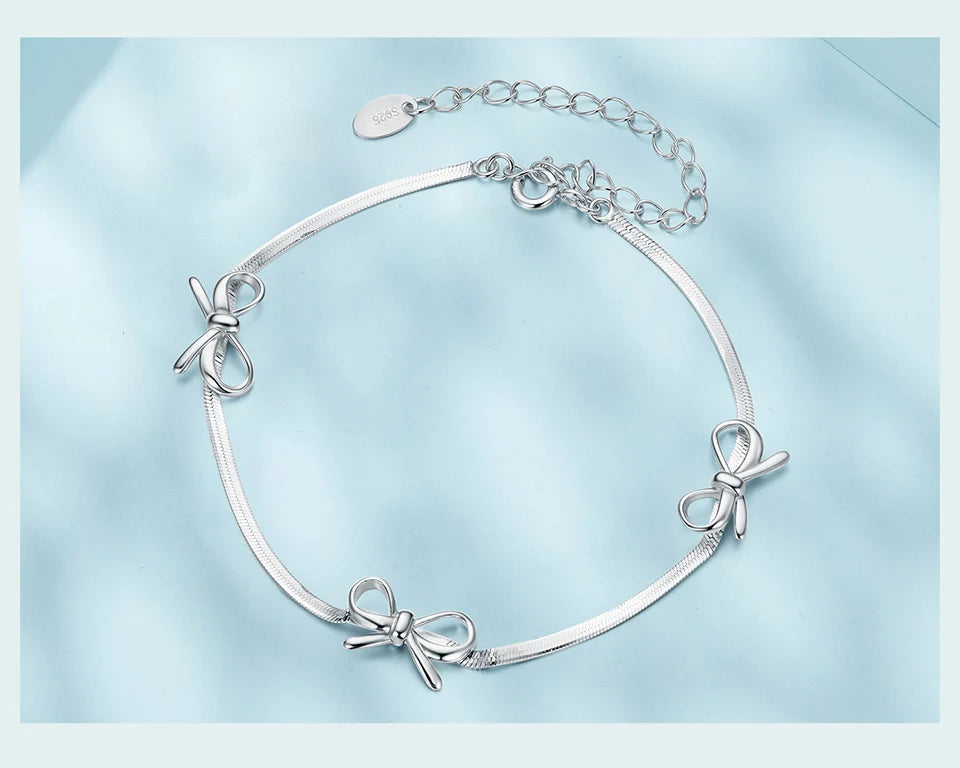 Pulsera Cadena y Lazos