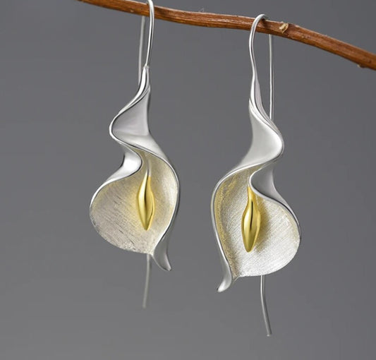 Pendientes Flor de Cala