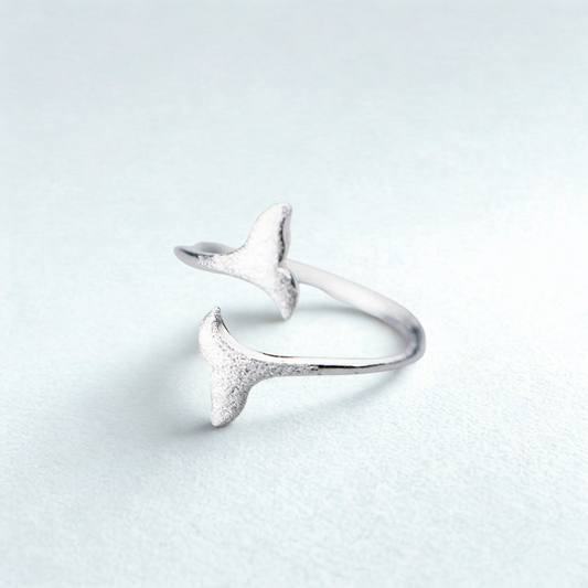 Anillo Ajustable Cola de Delfín