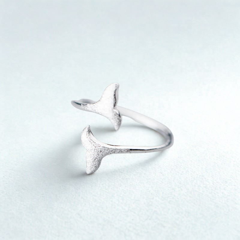 Anillo Ajustable Cola de Delfín
