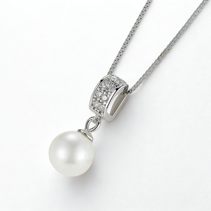 Collar, Perla y Zircones