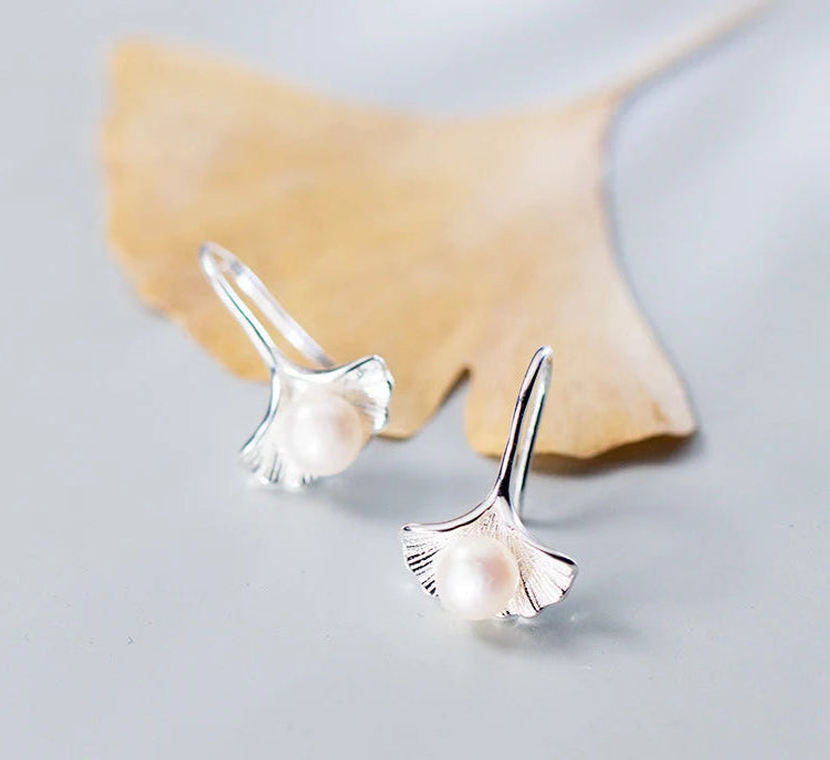 Pendientes de Perla de Mar