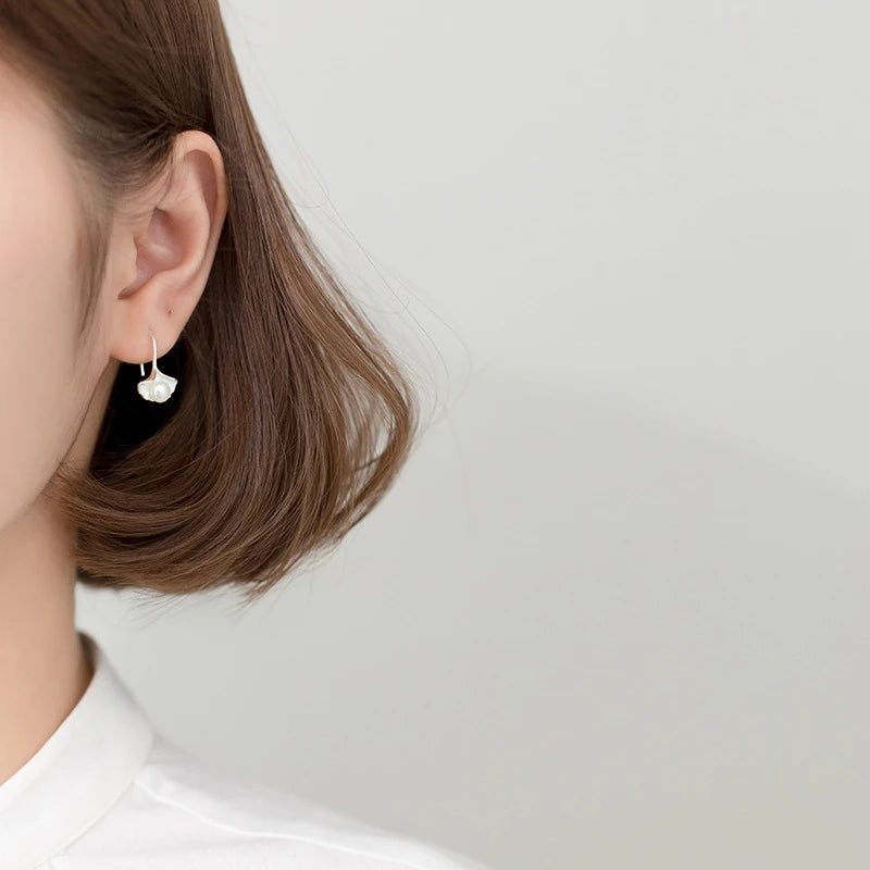 Pendientes de Perla de Mar