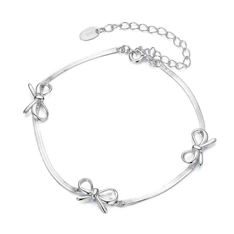 Pulsera Cadena y Lazos