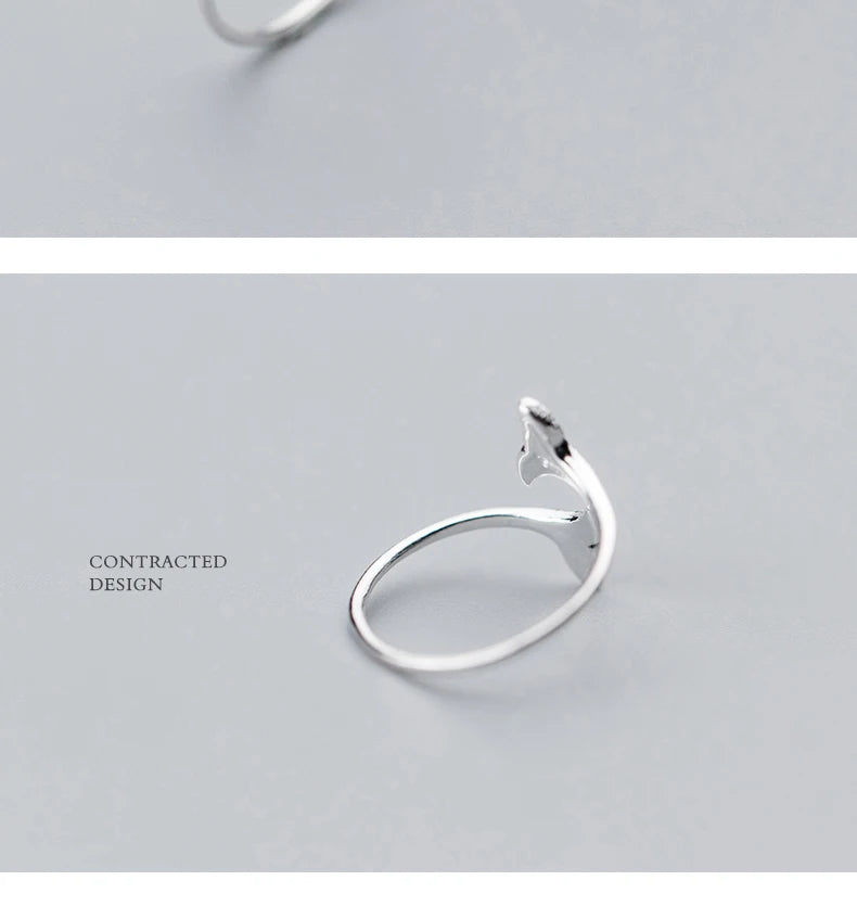 Anillo Ajustable Cola de Delfín