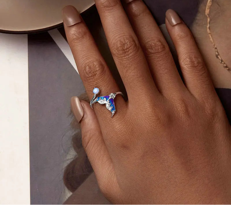 Anillo Ajustable Cola de Sirena