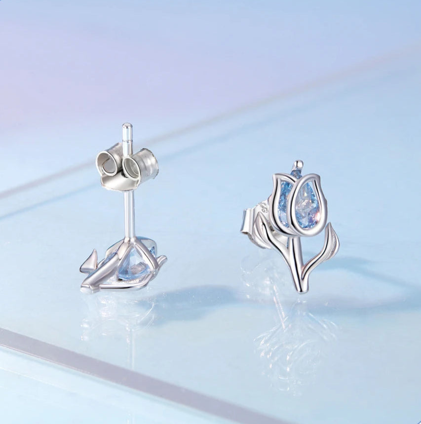 Pendientes Flor de Tulipán