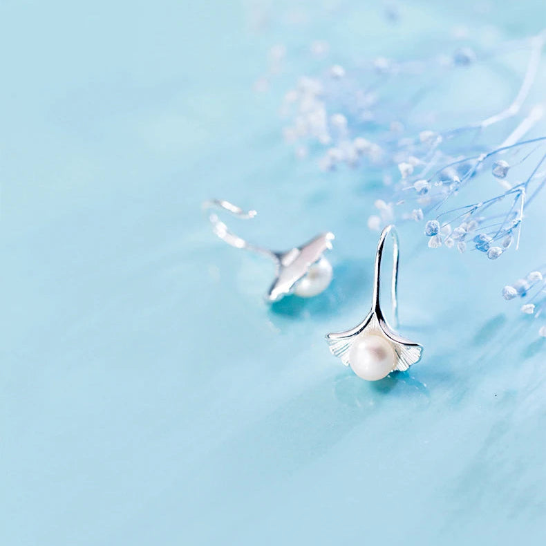 Pendientes de Perla de Mar