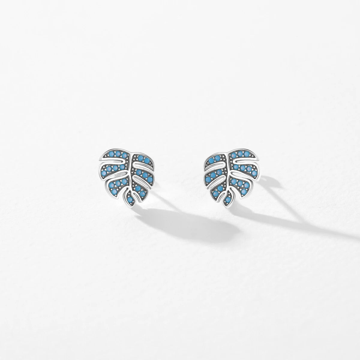Pendientes Hoja de Turquesa